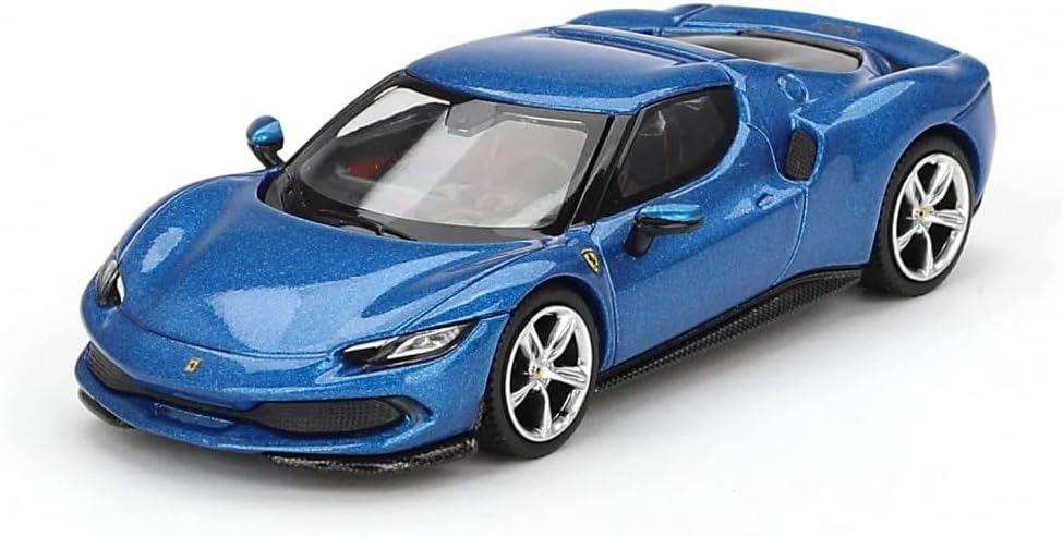 BBR | Bbrfer64004 | 1/64 2024 Ferrari 296 Gtb, Mavi Corsa