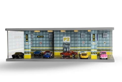 Atlantic Case 30303 1/64 Ölçek Işıklı Diorama. Model Sarı P2 Kat Kapalı Park