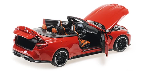Minichamps 110021030 1/18 Ölçek BMW M4 CABRIOLET - 2020 - Metalik Kırmızı