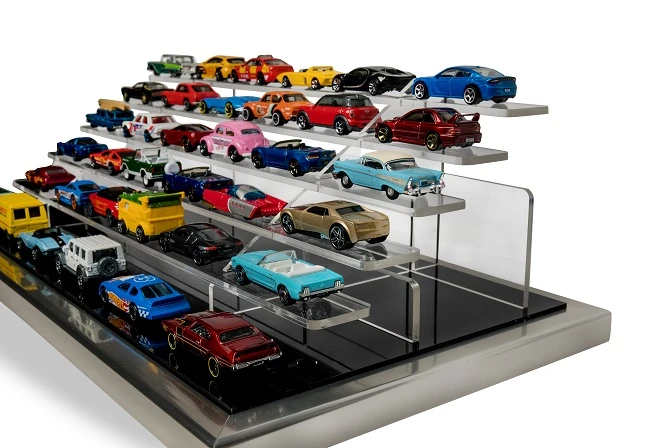 Atlantic Case 40123 1/64 Ölçek Merdiven Sergileme Ünitesi. Metal / Akrilk Taban ve Fanus İle Birlikte.