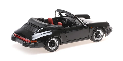 Minichamps 100063035 1/18 Ölçek PORSCHE 911 CARRERA 3.2 CABRIOLET - 1983 - Siyah