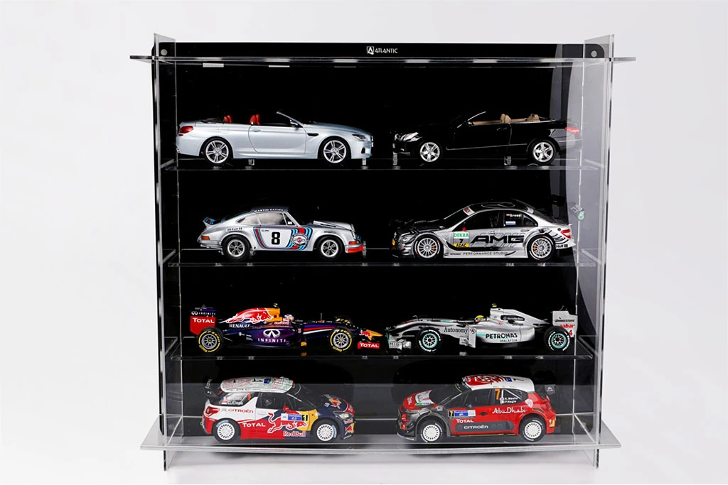 Atlantic 40018 Multicase 4x2: 8 adet 1/18 ölçek model araç için