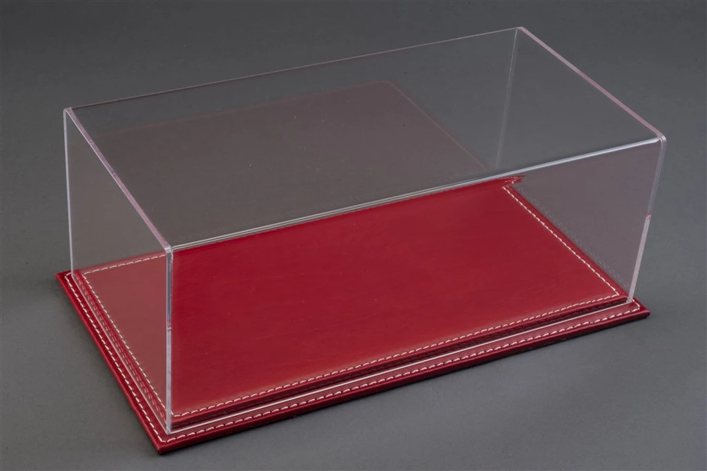 Atlantic Case 10012 Maranello 1:18 Ölçek Kırmızı Deri Tabanlı Sergileme Ünitesi