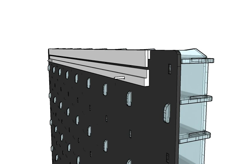 Atlantic 40114, 96 Adet 1/64 Ölçek Model Araba İçin Sergileme Ünitesi