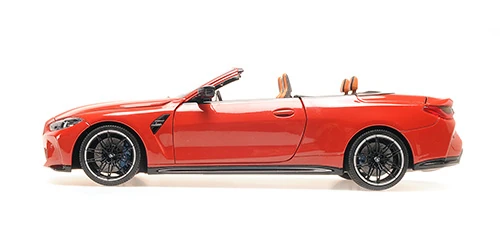 Minichamps 110021030 1/18 Ölçek BMW M4 CABRIOLET - 2020 - Metalik Kırmızı