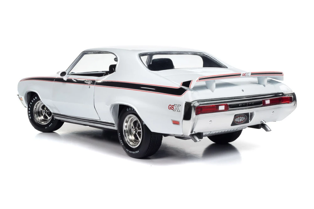 American Muscle | Amm1322 | 1/18 1970 Buick Hardtop GSX *Mcacn*, Apollo Beyaz