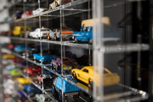 Atlantic 40114, 96 Adet 1/64 Ölçek Model Araba İçin Sergileme Ünitesi