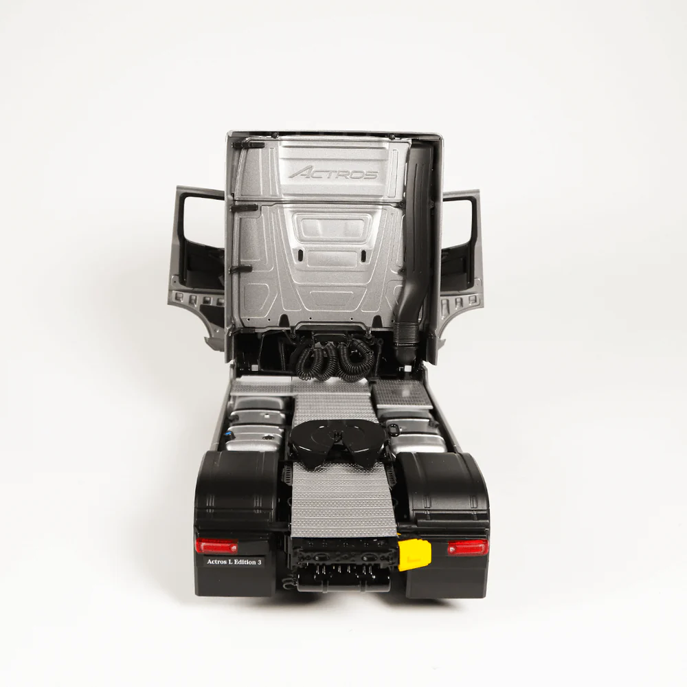 NZG 110700055 1/18 Ölçek Mercedes-Benz Actros Edition 3/Lohr Gümüş