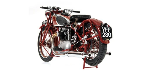 Minichamps 	122133700	1/12 Ölçek 	TRIUMPH SPEED TWIN - 1939 - Kırmızı