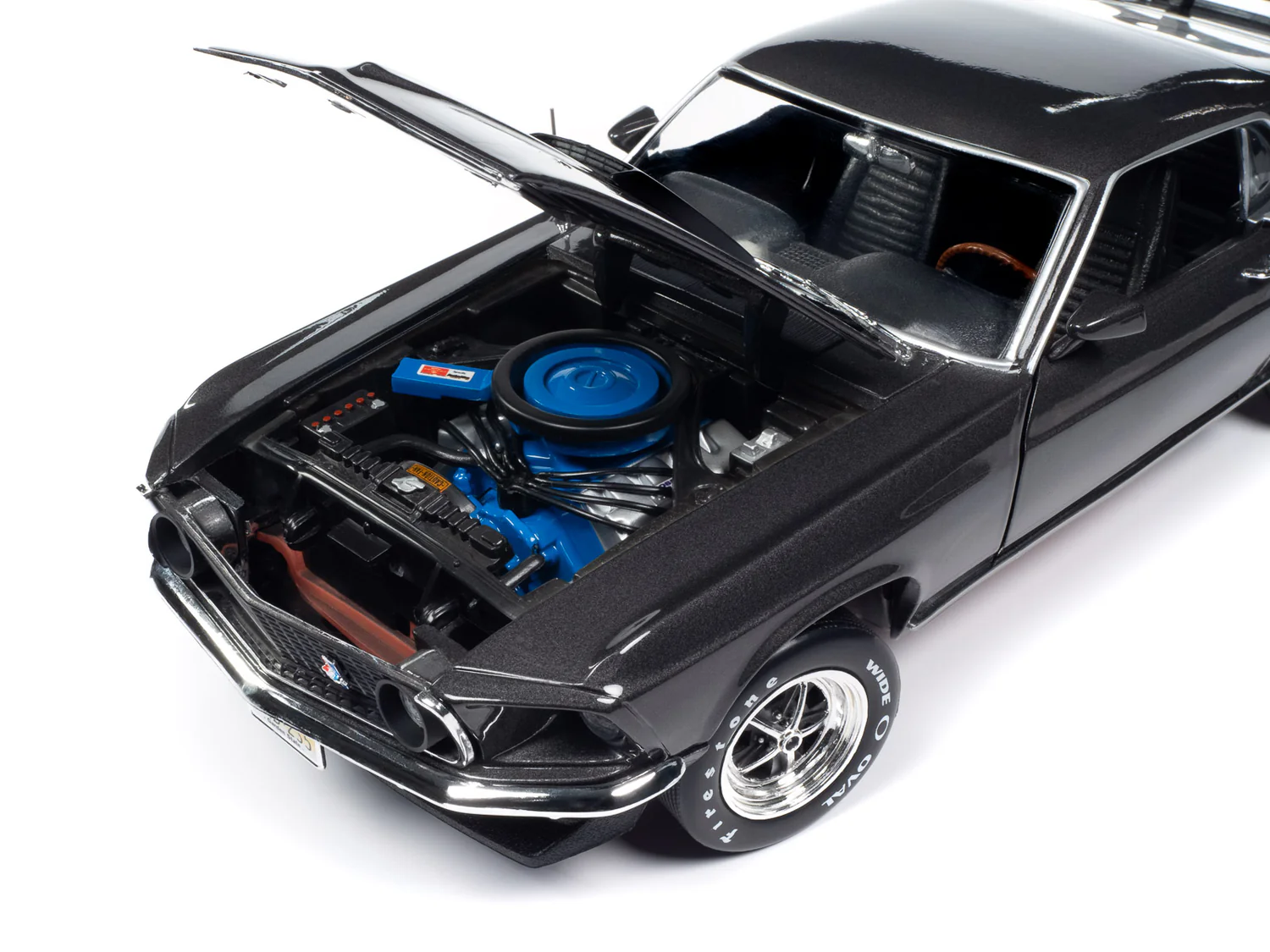 Autoworld | Awss145 | 1/18 1969 Ford Mustang *John Wick*, Hitman Gri