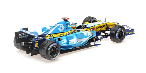 Minichamps 117061401 1/18 Ölçek RENAULT F1 TEAM R26 - FERNANDO ALONSO - TURKISH GP 2006 Limitli Üretim 264 Adet