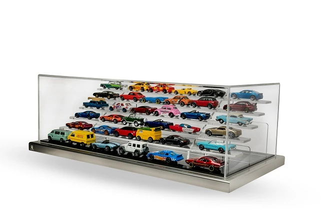 Atlantic Case 40123 1/64 Ölçek Merdiven Sergileme Ünitesi. Metal / Akrilk Taban ve Fanus İle Birlikte.