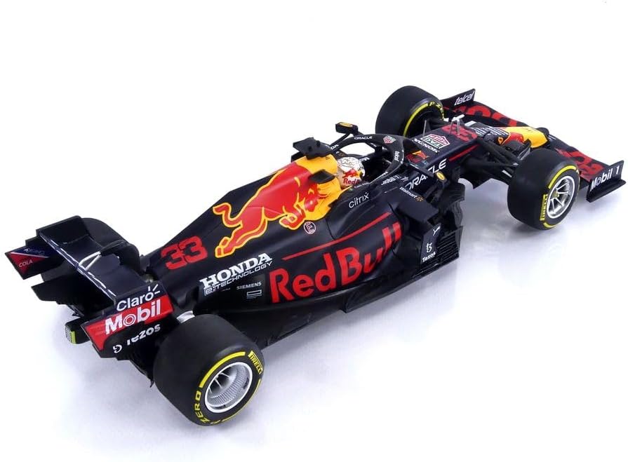 Minichamps 110211933 1/18 Ölçek RED BULL RACING HONDA  RB16B - MAX VERSTAPPEN - WINNER MEXICAN GP 2021 Limitli Üretim 1008 Adet