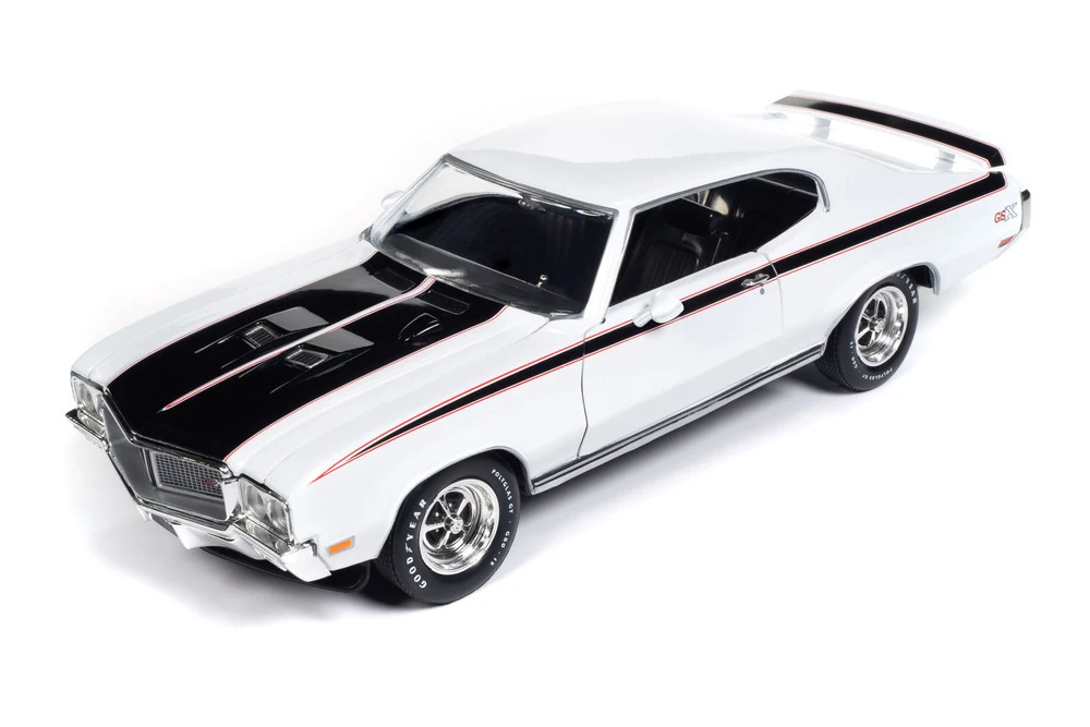 American Muscle | Amm1322 | 1/18 1970 Buick Hardtop GSX *Mcacn*, Apollo Beyaz