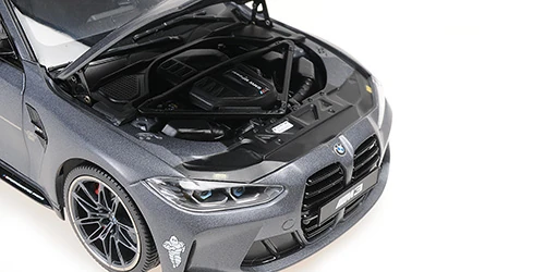 Minichamps 113020206 1/18 Ölçek BMW M3 - 2020 - SAFETY CAR - Gri