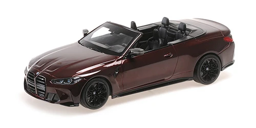 Minichamps 	155021032	1/18 Ölçek 	BMW M4 CABRIOLET - 2021 - Metalik Koyu Kırmızı Limitli üretim 402 adet