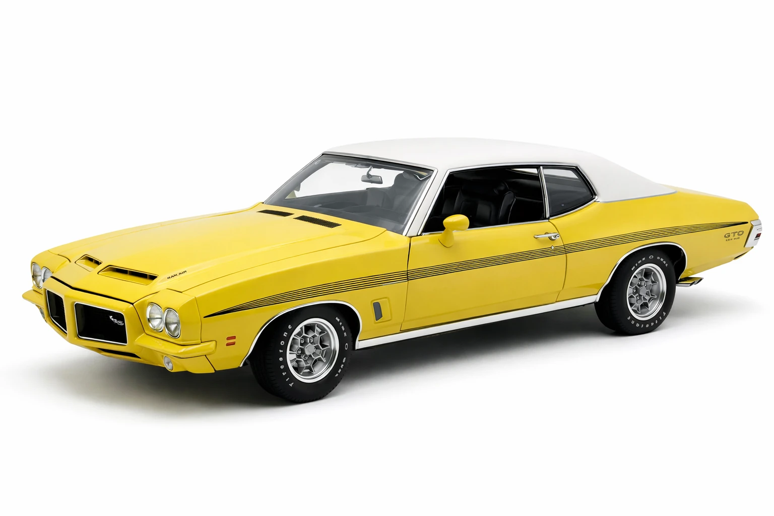 ミニカー GMP- 1972 PONTIAC GTO Acme | A1801227 | 1/18 Ölçek | Pontiac GTO LeMans Coupe 1972