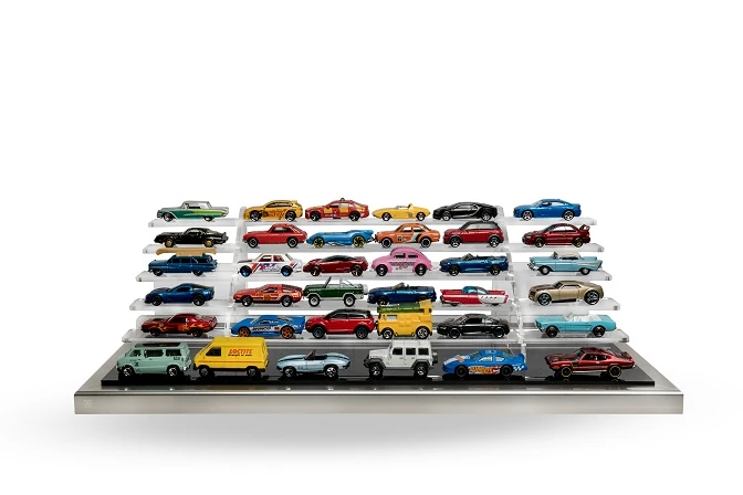 Atlantic Case 40123 1/64 Ölçek Merdiven Sergileme Ünitesi. Metal / Akrilk Taban ve Fanus İle Birlikte.