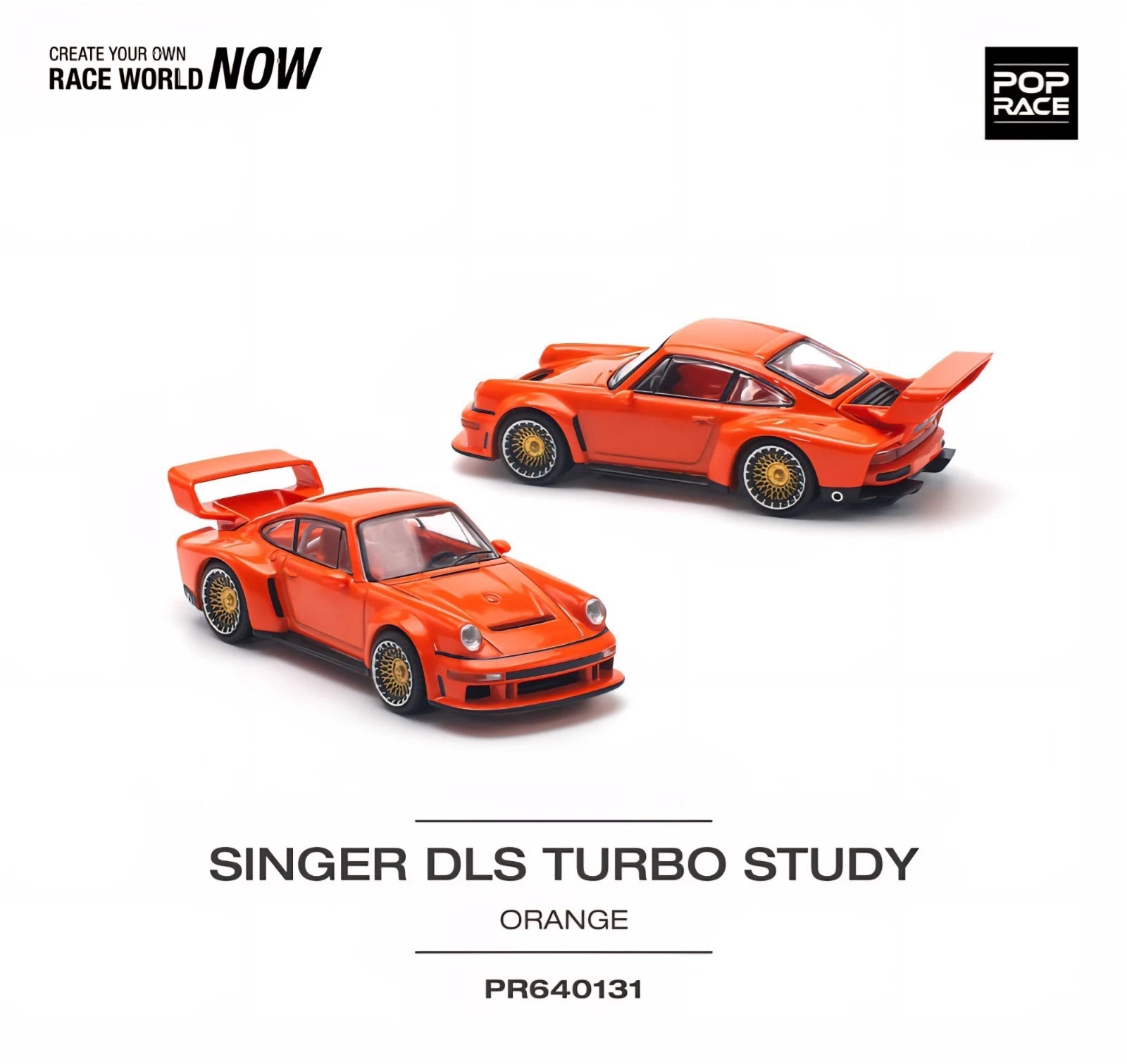 Pop Race | PR640131 | 1/64 Ölçek Porsche Singer DLS Turbo (Track