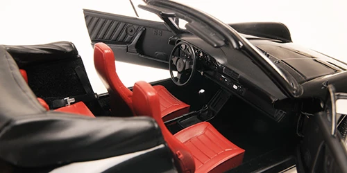 Minichamps 100063035 1/18 Ölçek PORSCHE 911 CARRERA 3.2 CABRIOLET - 1983 - Siyah