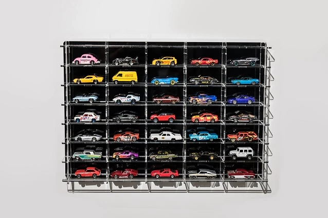 Atlantic 40111, 35 Adet 1/64 Ölçek Model Araba İçin Sergileme Ünitesi