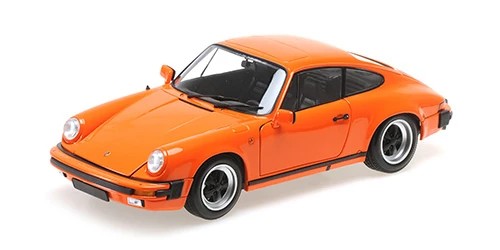 Minichamps 100063025 1/18 Ölçek PORSCHE 911 CARRERA COUPE 3.2 - 1983 - Turuncu