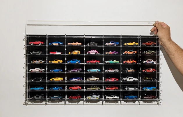 Atlantic 40112, 49 Adet 1/64 Ölçek Model Araba İçin Sergileme Ünitesi