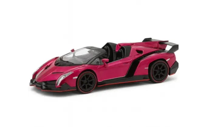 Kyosho 7040A3 1/64 Lamborghini Veneno Roadster, Bordo