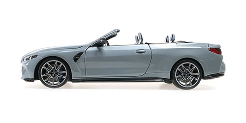 Minichamps 110021032 1/18 Ölçek BMW M4 CABRIOLET - 2020 - Metalik Gri