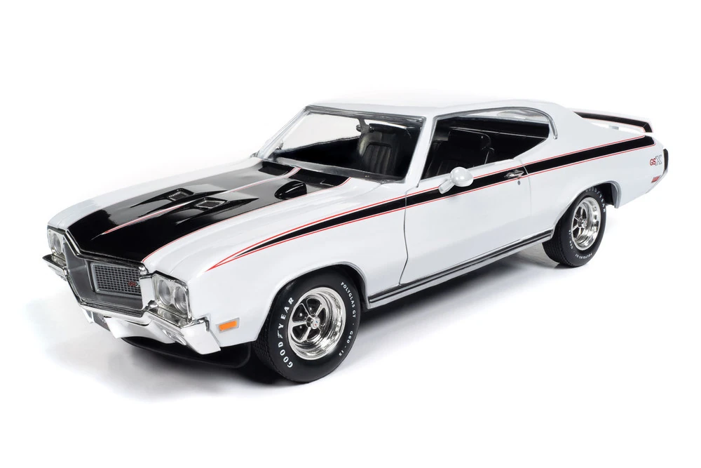 American Muscle | Amm1322 | 1/18 1970 Buick Hardtop GSX *Mcacn*, Apollo Beyaz