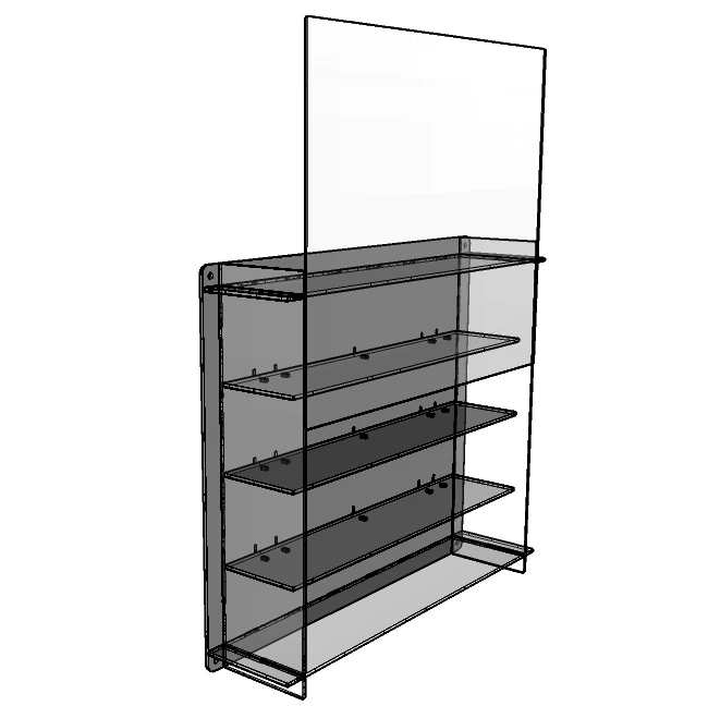 Atlantic 40018 Multicase 4x2: 8 adet 1/18 ölçek model araç için