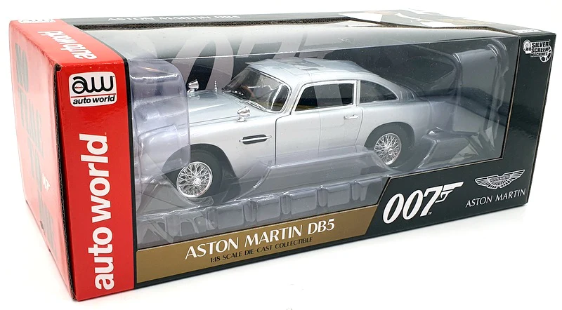 Autoworld | Awcp7840 | 1/18 Aston Martin Db5 *James Bond 007*, Gümüş