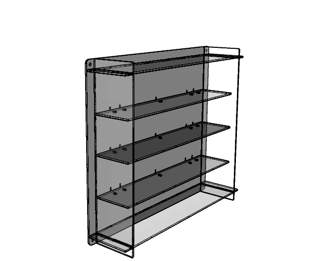 Atlantic 40018 Multicase 4x2: 8 adet 1/18 ölçek model araç için