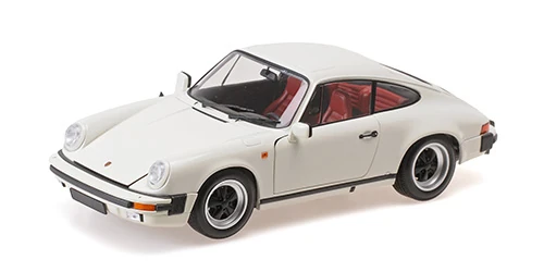Minichamps 100063024 1/18 Ölçek PORSCHE 911 CARRERA COUPE 3.2 - 1983 - Beyaz