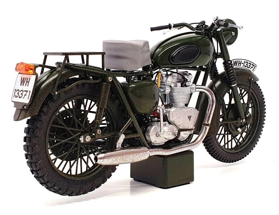 Corgi | Corgicc08501 | 1/12 Triumph Tr6 Trophy Weathered *The Great Escape*, Siyah