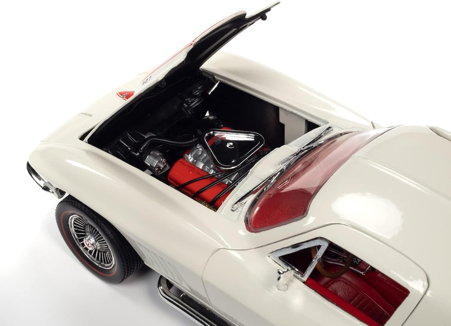 American Muscle AMM1279 1/18 Ölçek 1967 Chevrolet Corvette 427 Coupe