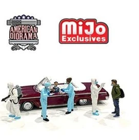 American Diorama | Ad76466 | 1/64 Hazmat Crew Set