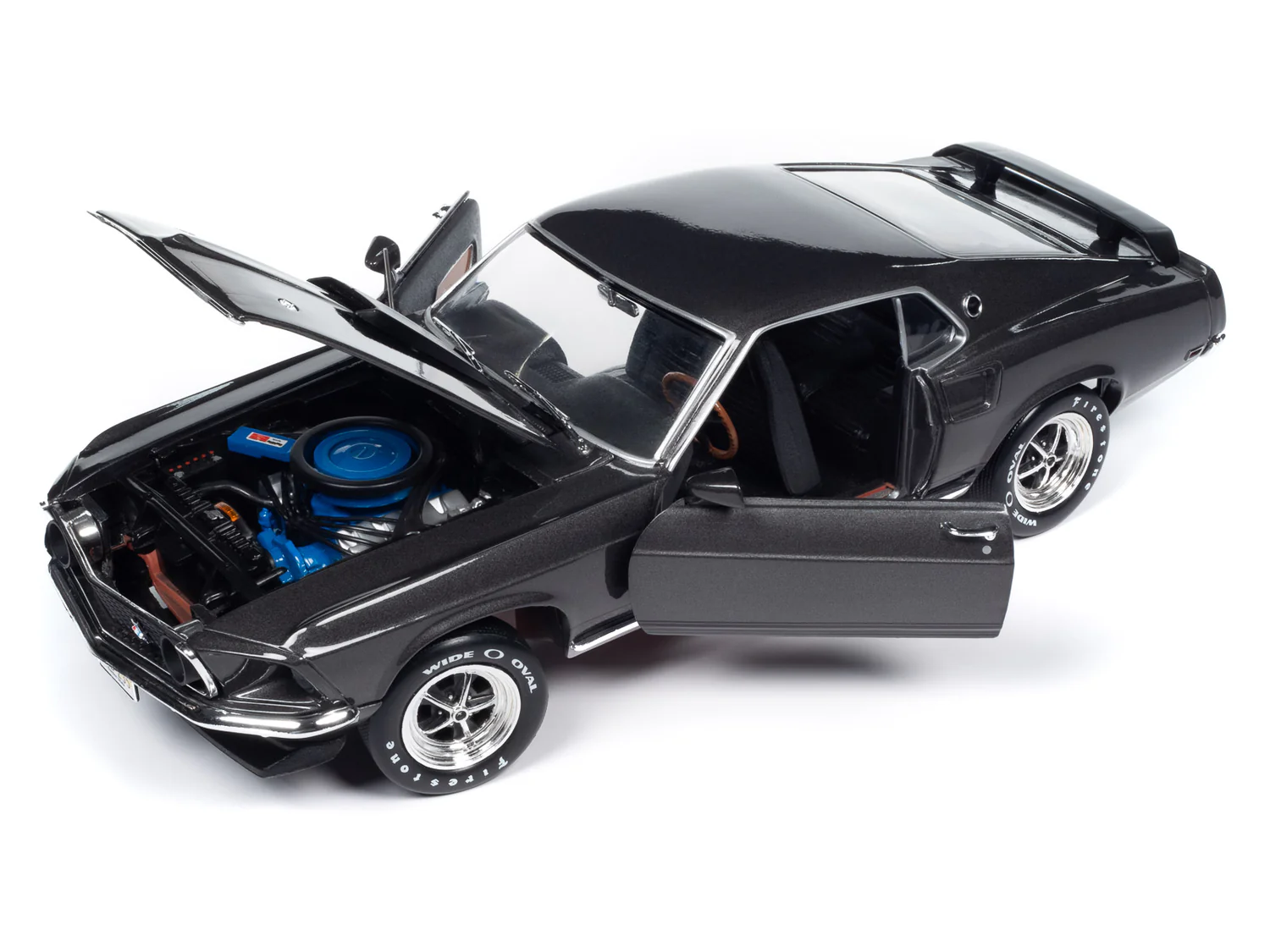 Autoworld | Awss145 | 1/18 1969 Ford Mustang *John Wick*, Hitman Gri