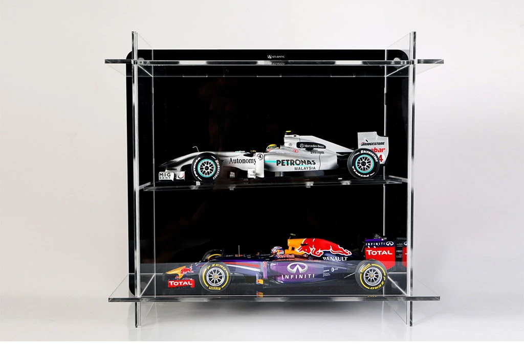 Atlantic 40011 Multicase 2x1: 2 adet 1/18 ölçek model araç için