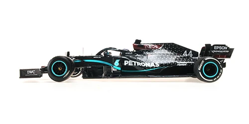 Minichamps 110200444 1/18 Ölçek MERCEDES-AMG PETRONAS F1 TEAM W11 EQ PERF. - L. HAMILTON - WINNER BRITISH GP 2020 FLAT TYRE Limitli Üretim 704 Adet