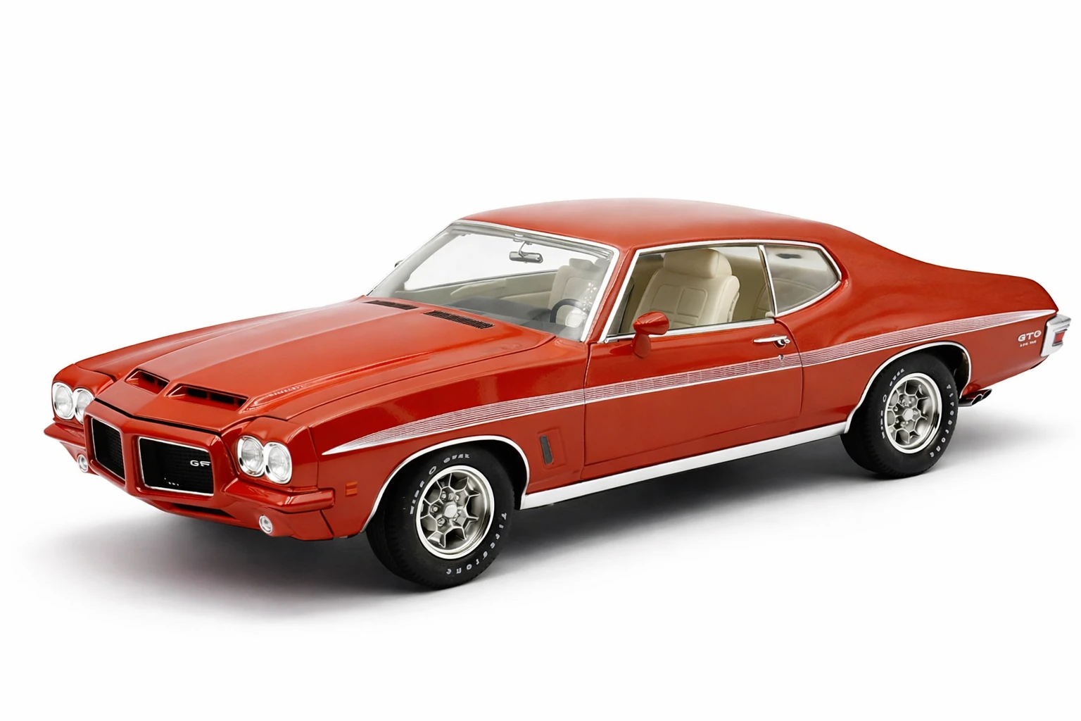 Acme | A1801226 | 1/18 Ölçek | Pontiac GTO LeMans Coupe 1972