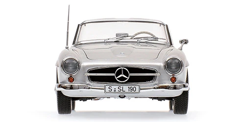 Minichamps 100037031 1/18 Ölçek MERCEDES-BENZ 190 SL (W121) - 1955 - Gümüş