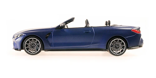 Minichamps 	155021030	1/18 Ölçek 	BMW M4 CABRIOLET - 2021 - Metalik Mat Mavi Limitli üretim 438 adet