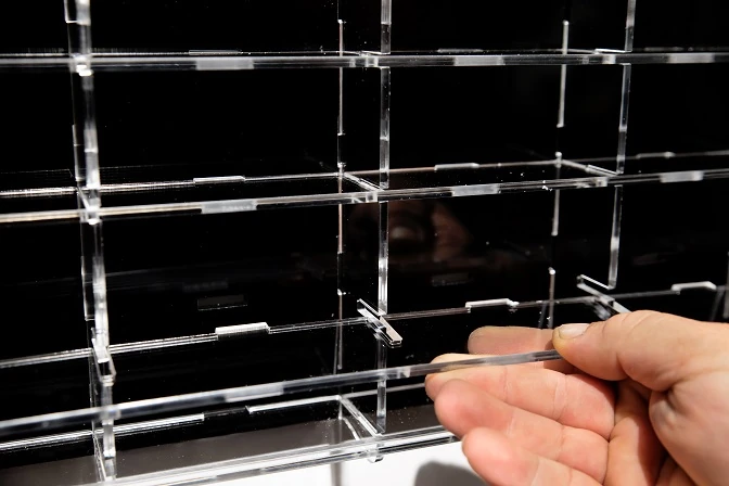 Atlantic 40113, 60 Adet 1/64 Ölçek Model Araba İçin Sergileme Ünitesi