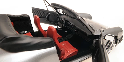 Minichamps 100063034 1/18 Ölçek PORSCHE 911 CARRERA 3.2 CABRIOLET - 1983 - Metalik Gri