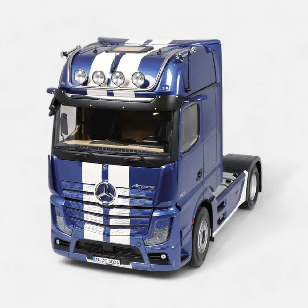 NZG 102500021 1/18 Ölçek Mercedes-Benz Actros GigaSpace Araç Taşıyıcı 4x2 (Set #1024/21 #971)