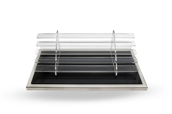 Atlantic Case 40123 1/64 Ölçek Merdiven Sergileme Ünitesi. Metal / Akrilk Taban ve Fanus İle Birlikte.