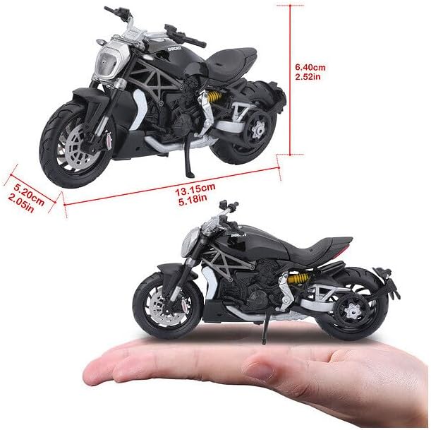Burago | Bura51066Bk | 1/18 Ducati Xdiavel S, Siyah