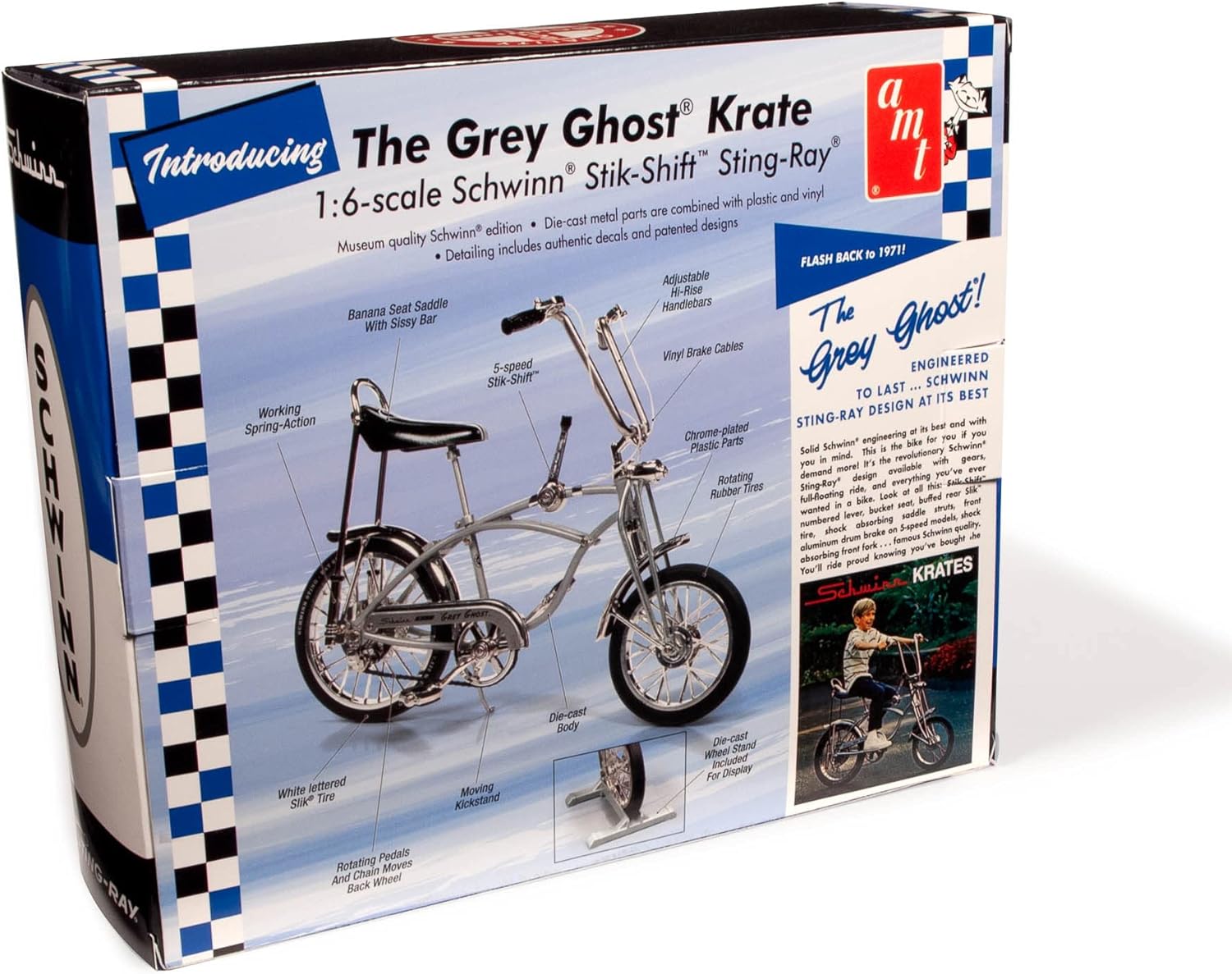 Amt | Amtd003 | Schwinn "Gri Ghost" Bisiklet, Gri