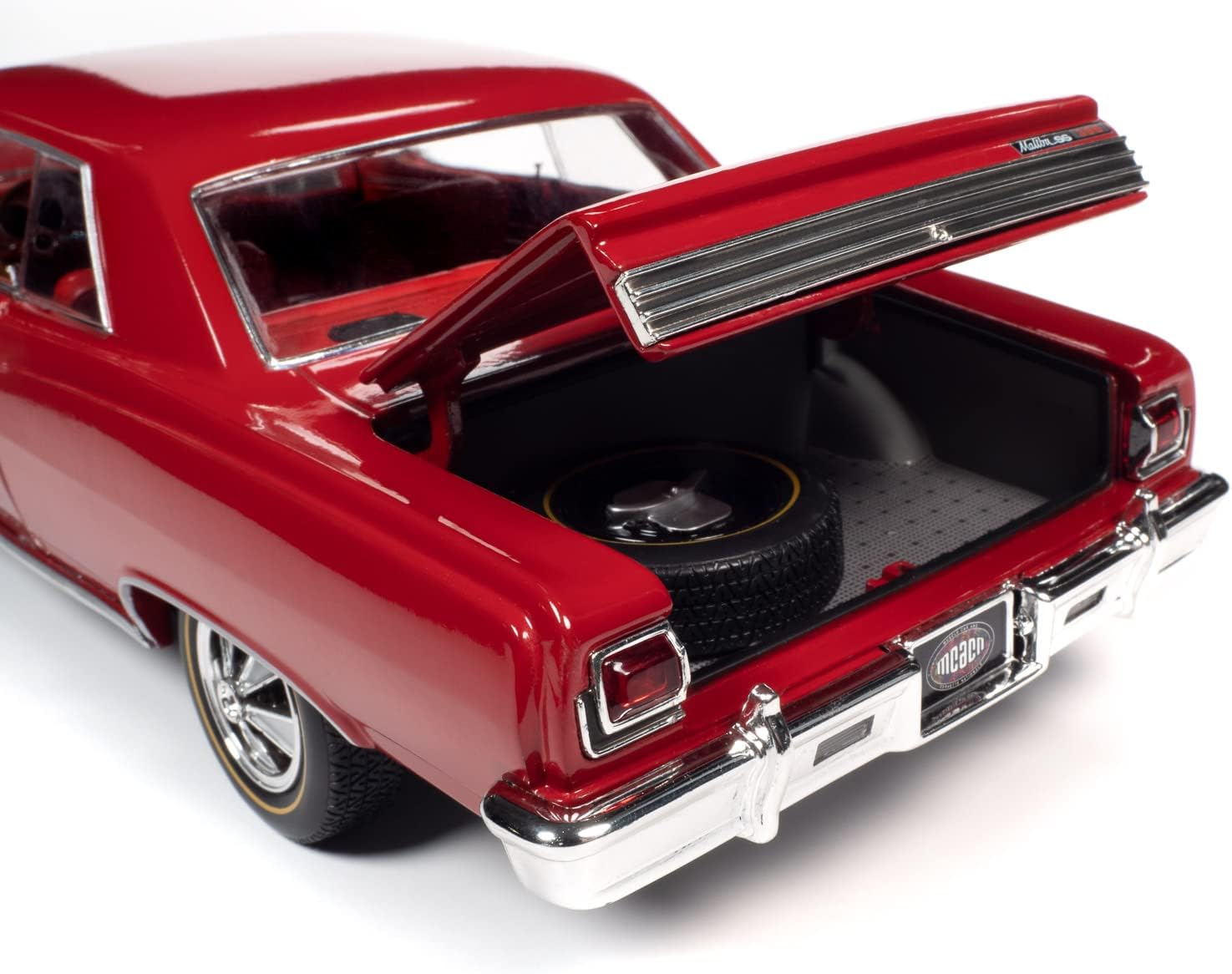 American Muscle | Amm1272 | 1/18 1965 Chevrolet Chevelle Ss Z16 (Mcacn), Regal Kırmızı